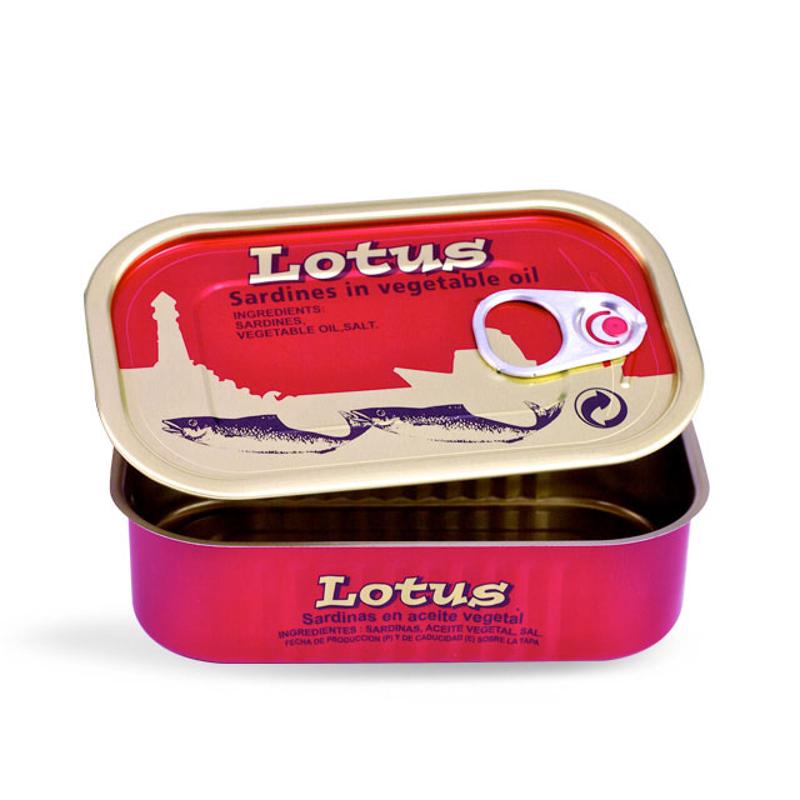 311# Colored Iron Rectangular Empty Two-Piece Can