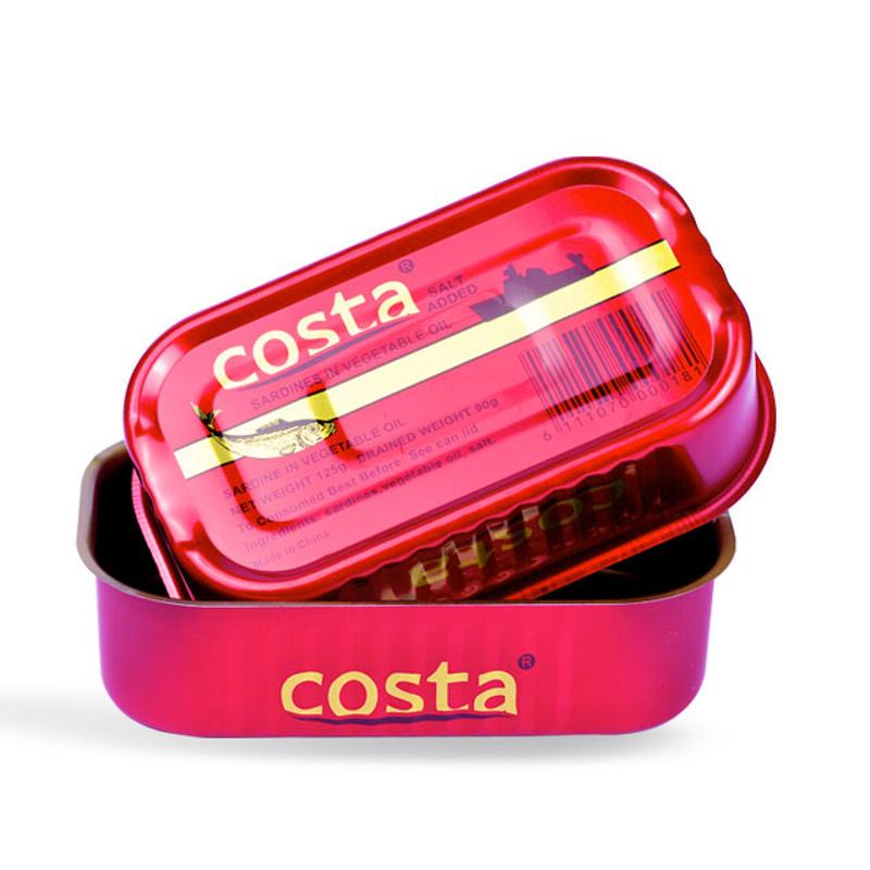 311# Colored Iron Rectangular Empty Two-Piece Can