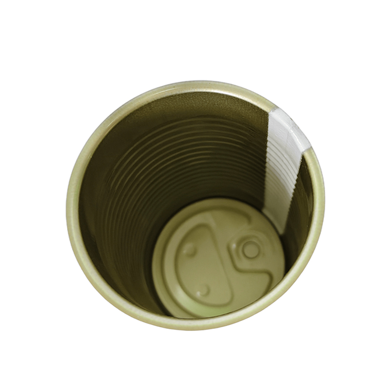 #588 Iron Round Three-Piece Tin Can