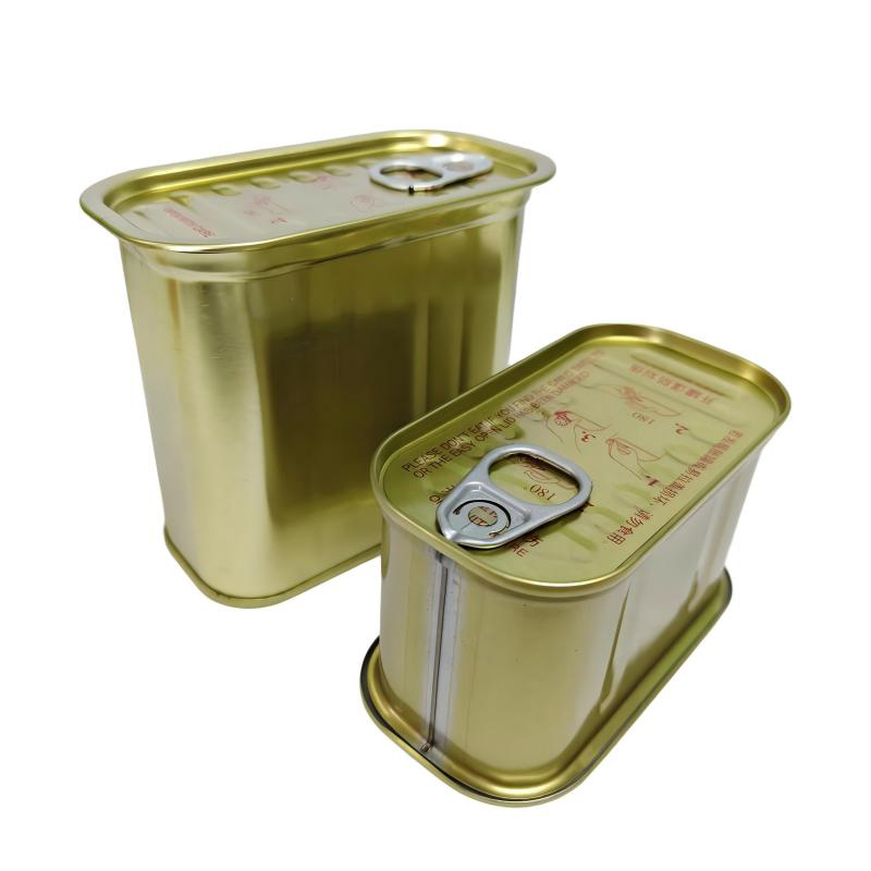 198# Small Easy Open End Tin Box Corned Beef Can Pork Lunche