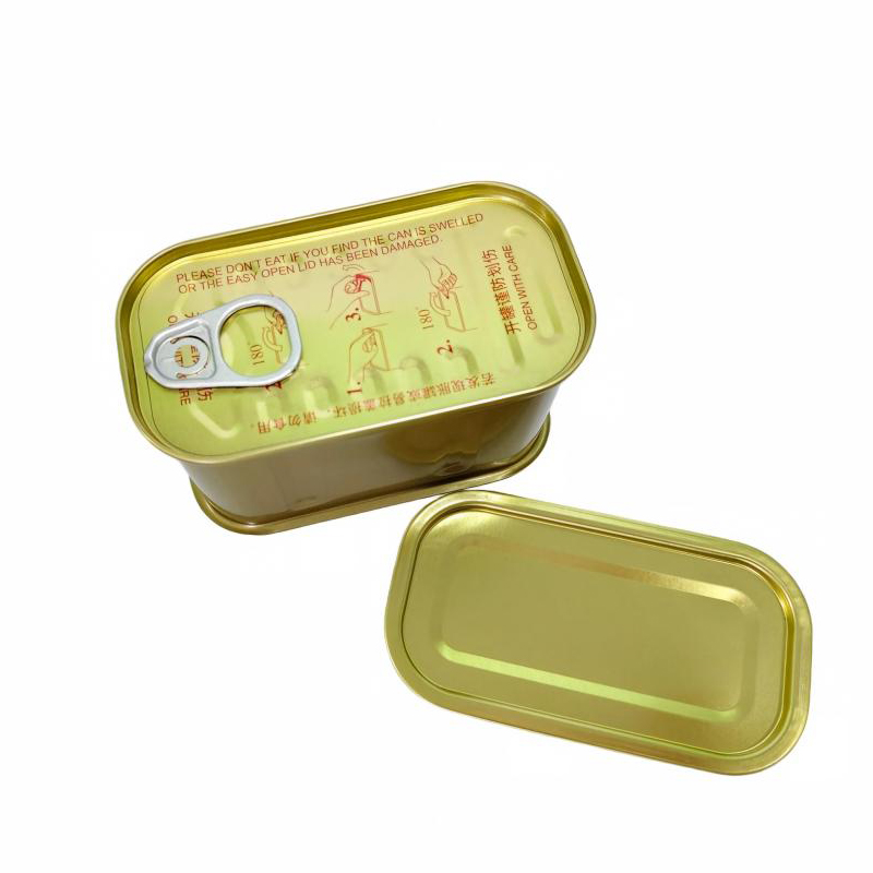 198# Small Easy Open End Tin Box Corned Beef Can Pork Lunche