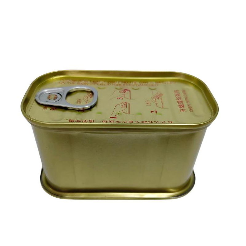 198# Small Easy Open End Tin Box Corned Beef Can Pork Lunche