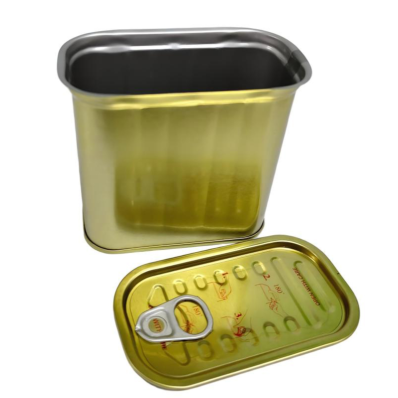 340# Small Easy Open End Tin Box Corned Beef Can Pork Lunche