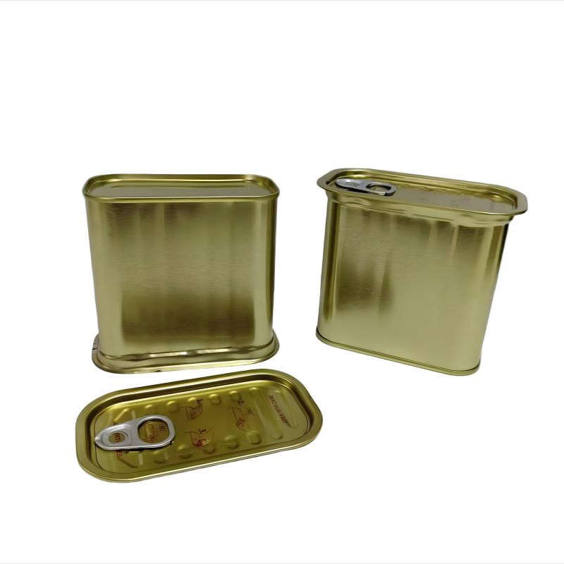 340# Small Easy Open End Tin Box Corned Beef Can Pork Lunche