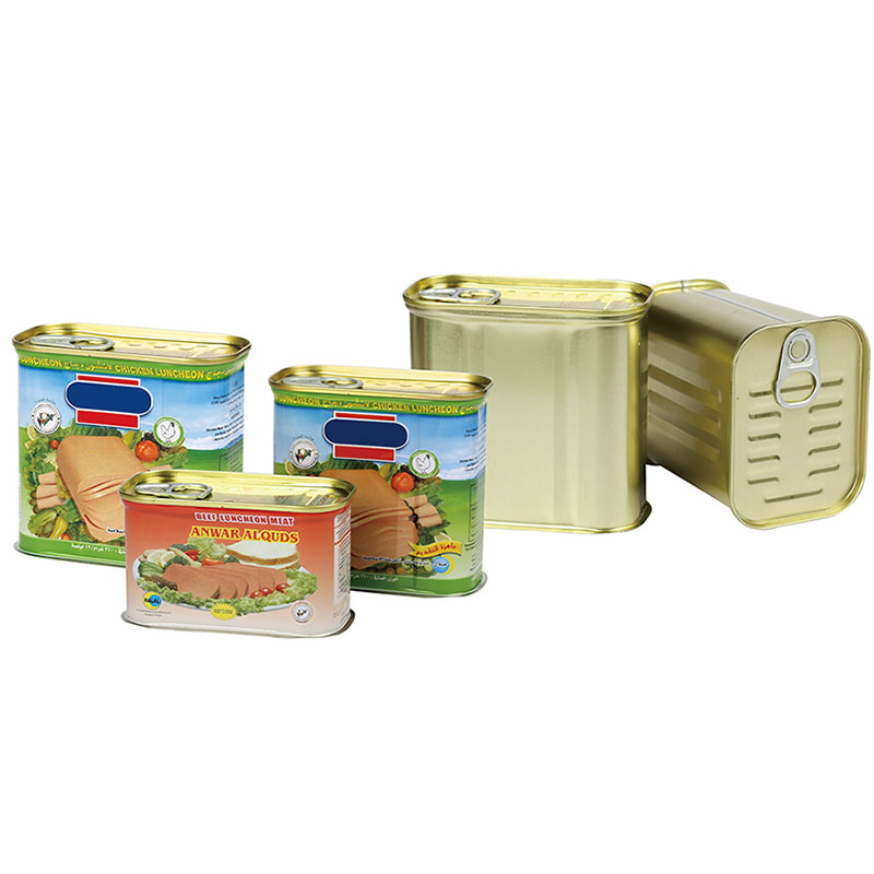 340# Small Easy Open End Tin Box Corned Beef Can Pork Lunche