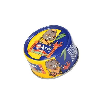 #638 Iron Round Empty Two-Piece Can