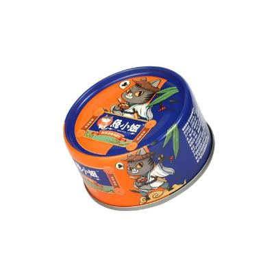 #638 Iron Round Empty Two-Piece Can