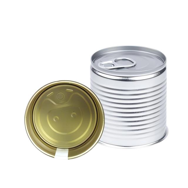 #884 Iron Round Three-Piece Tin Can