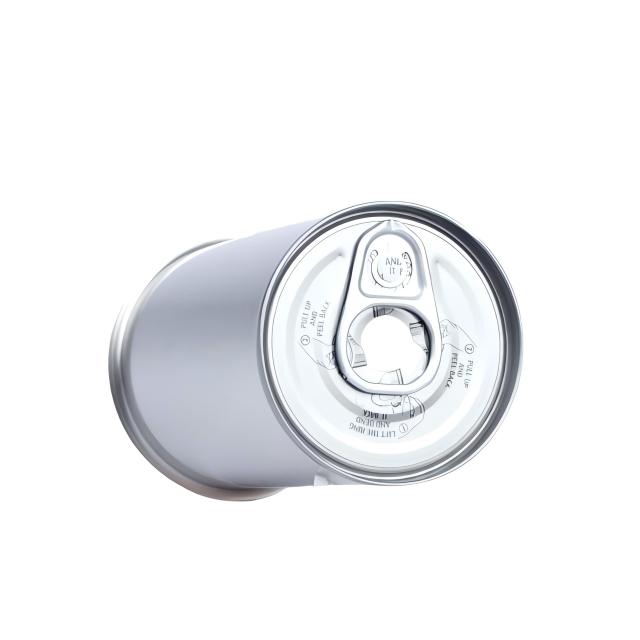 #588 Iron Round Three-Piece Tin Can