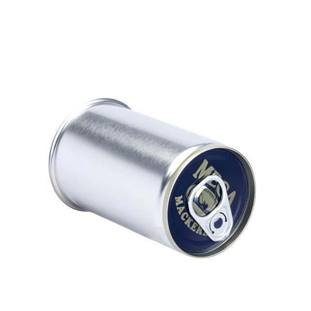 #588 Iron Round Three-Piece Tin Can