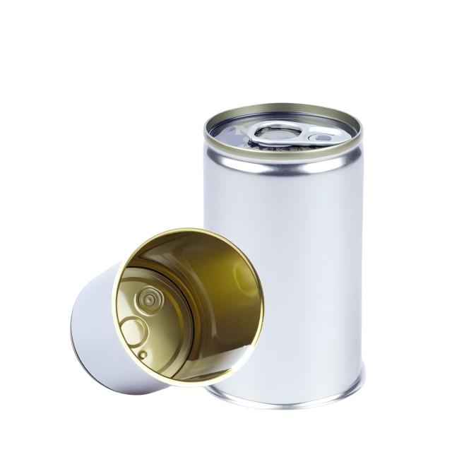 #588 Iron Round Three-Piece Tin Can