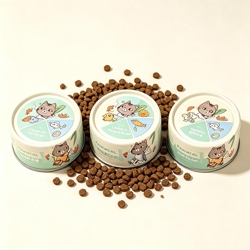 640# Easy‑Open 2‑Piece Tinplate Can for Wet Pet Food