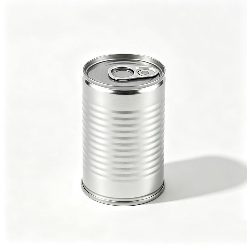 #588 Iron Round Three-Piece Tin Can