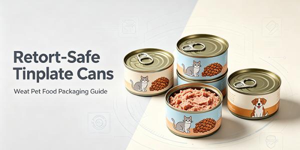 Custom-Printed Retortable Tinplate Cans: A Guide for Wet Pet Food Manufacturers