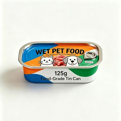 311#  2‑Piece Easy‑Open Tinplate Can for Wet Pet Food