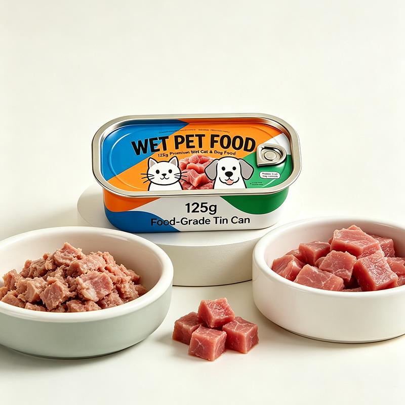 311#  2‑Piece Easy‑Open Tinplate Can for Wet Pet Food