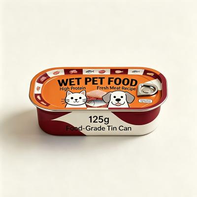 Straight 1/4 Club Can | 2‑Piece Tinplate Rectangular Food Can