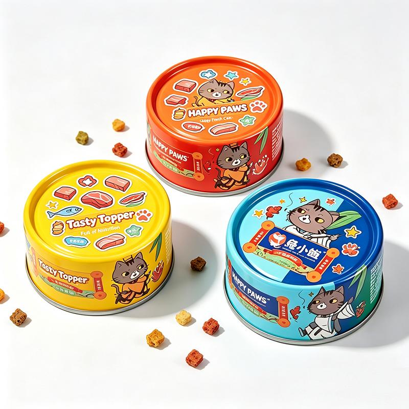 634# Round Two‑Piece Empty Tinplate Can | Food Grade Metal Packaging