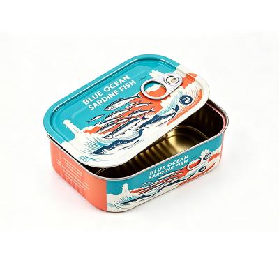 Two‑Piece 1/4 Club Sardine Can | Food Grade Tinplate Can Manufacturer