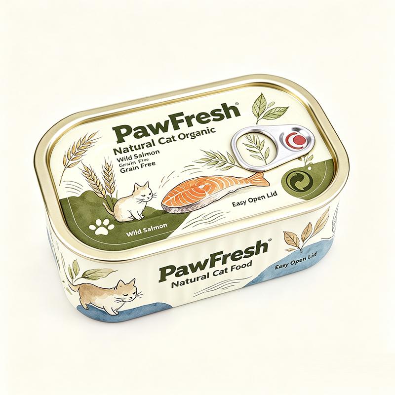 Pet Food Tin Container Wholesale | Custom Size & Pattern