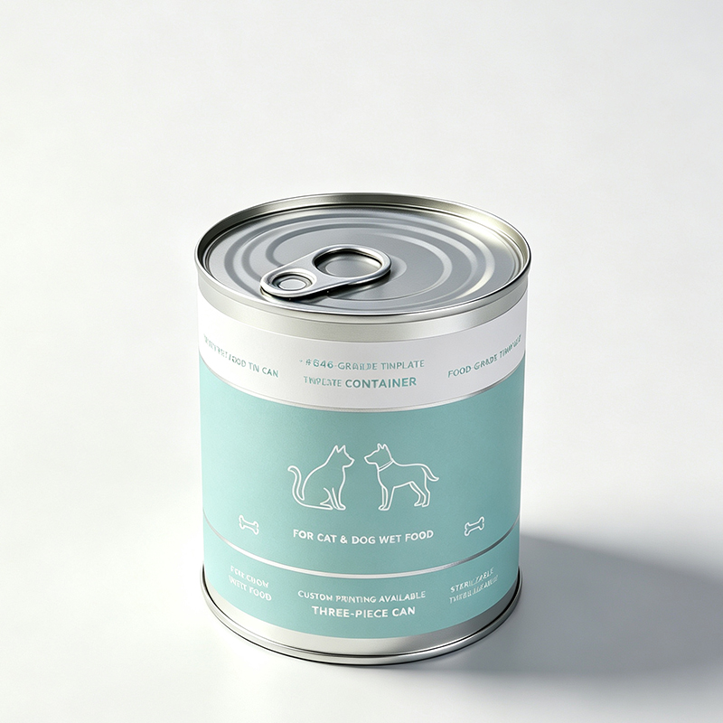 Empty Wet Pet Food Tin Cans | Food‑Grade Dog & Cat Wet Food Packaging