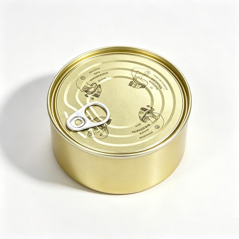 842# Two‑Piece Empty Round Tin Can | Wet Pet Food Packaging