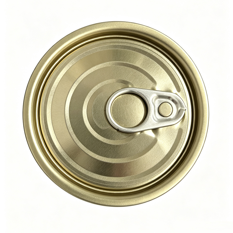 603 Gold Enamel Metal Food Can End (#10)