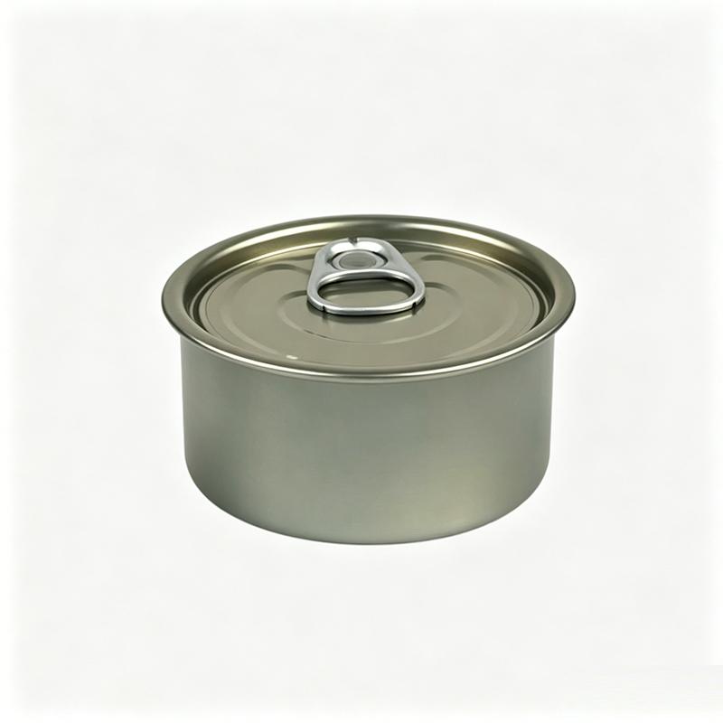 Metal Tin Can Manufacturer Wholesale Empty Tinplate Cans With Lids for Tuna Fish Food Canning