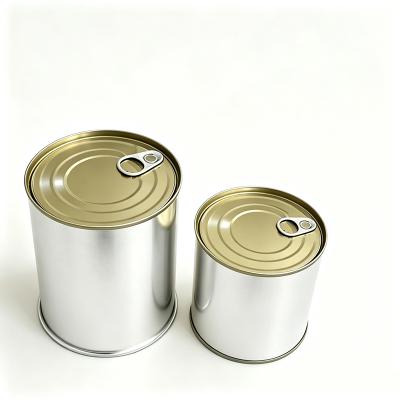 Bulk 99x120mm Large Food Tins | Empty 800g Cylindrical Canisters for Institutional Packing