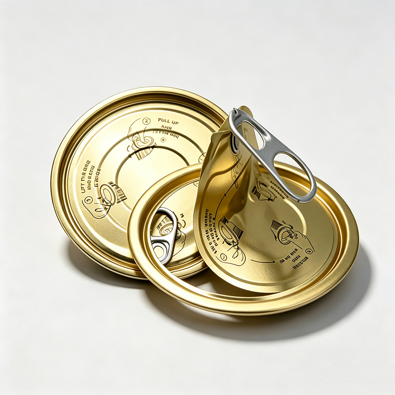 Factory Price Easy Open End Lid Eoe Easy Open End for Food Grade Tin Can Packaging