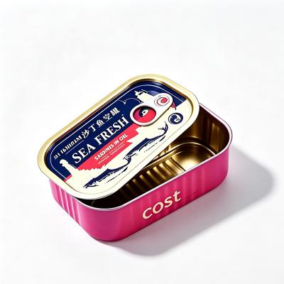 Straight-Sided Club Can Wholesale | 2-Piece Sardine Tin Can Manufacturer
