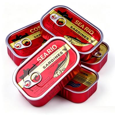 311# Custom Printed Rectangular Two-Piece Tinplate Empty Can