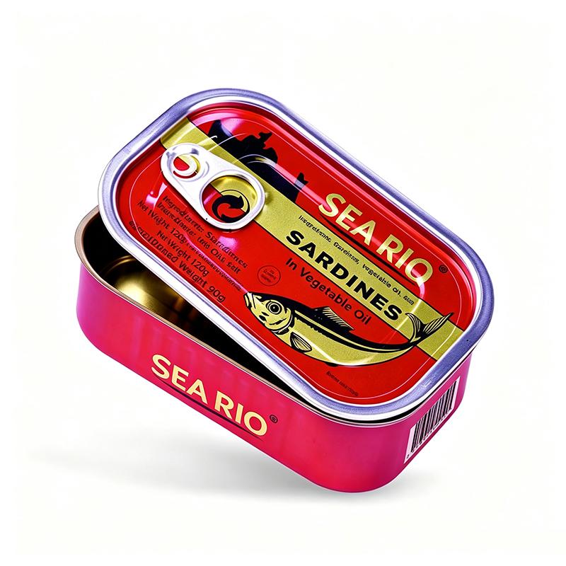 311# Custom Printed Rectangular Two-Piece Tinplate Empty Can