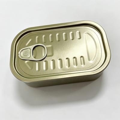 311# Tapered Rectangular Two-Piece Empty Tinplate Can