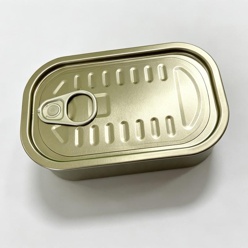 311# Tapered Rectangular Two-Piece Empty Tinplate Can