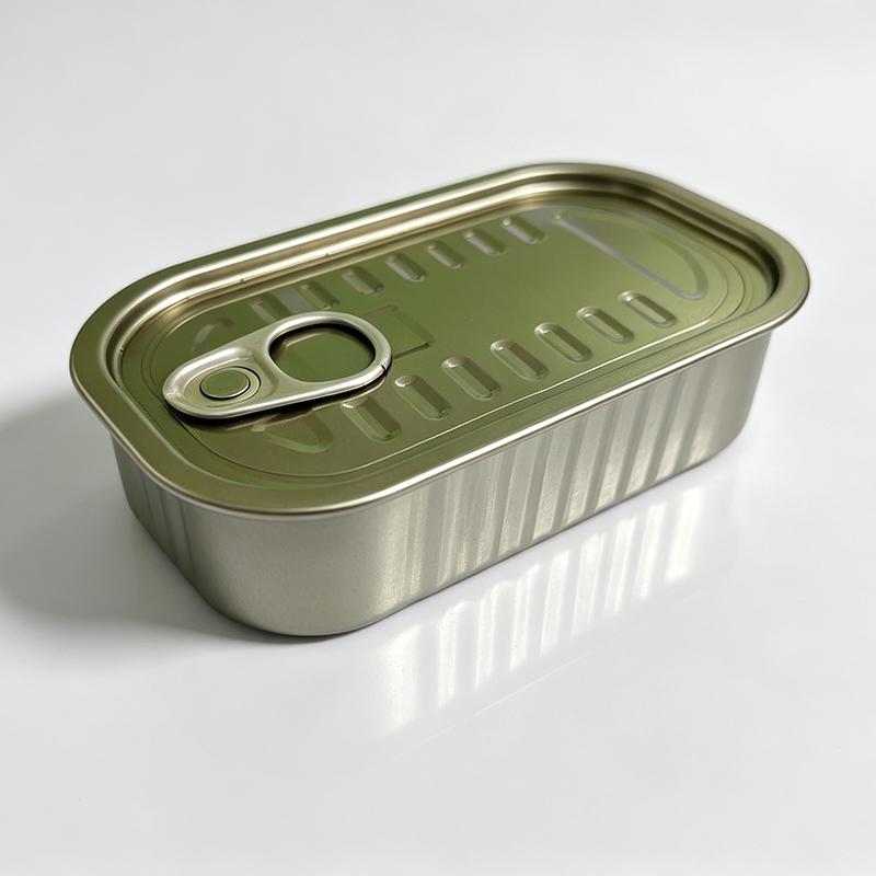 311# Tapered Rectangular Two-Piece Empty Tinplate Can