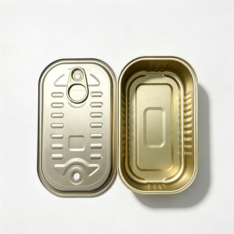 311# Tapered Rectangular Two-Piece Empty Tinplate Can
