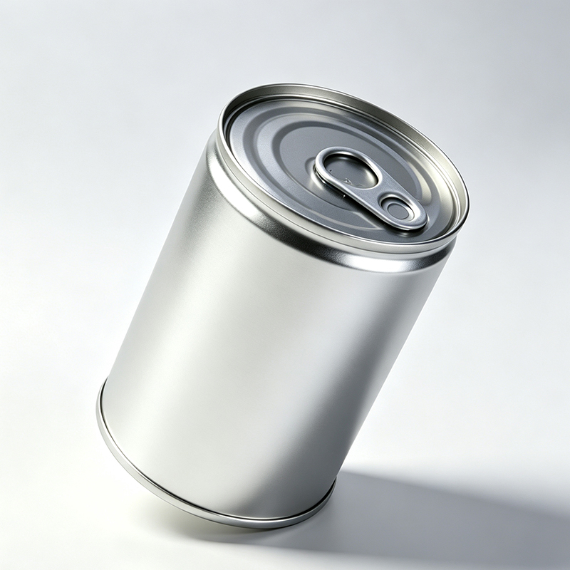 Size #962 Gold Food Grade Metal Can for Premium Packaging Lines
