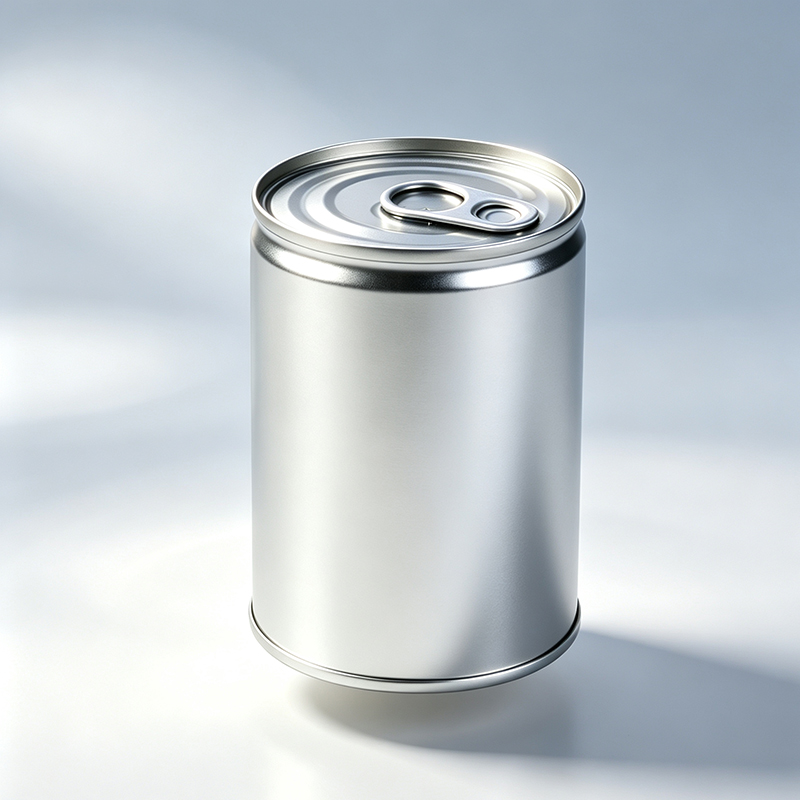 Size #962 Gold Food Grade Metal Can for Premium Packaging Lines