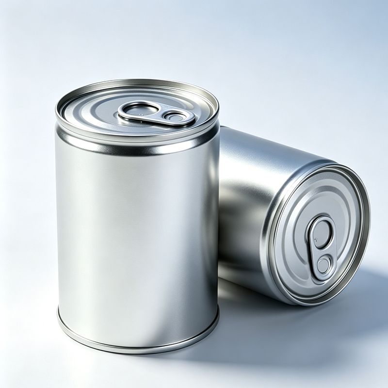Size #962 Gold Food Grade Metal Can for Premium Packaging Lines