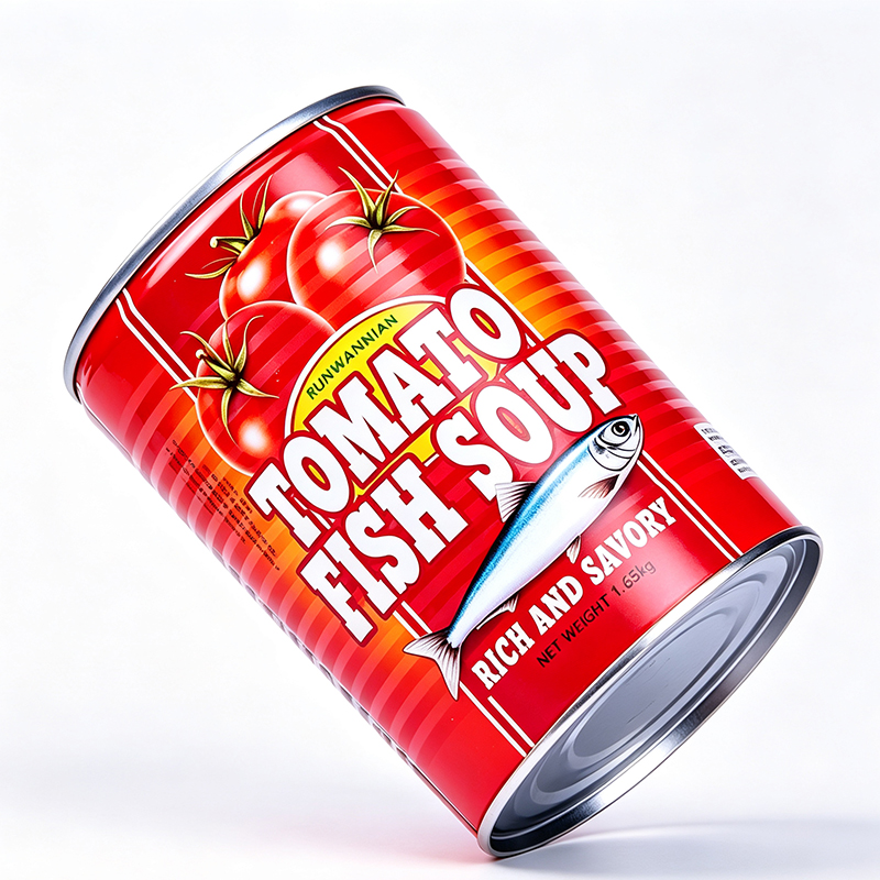 Wholesale 1.65kg Large 3-Piece Tin Cans for Fish & Tomato Soup