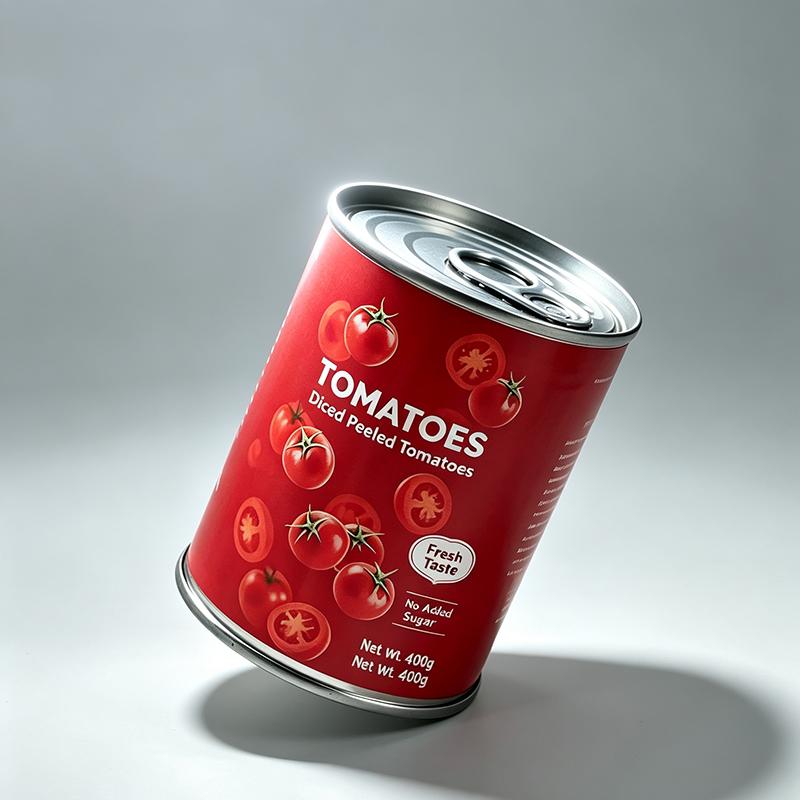 400g Standard Cylindrical Steel Containers for High-Acid Vegetable Preservation
