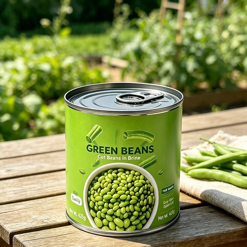 425g Broad-Stature Metal Canisters for Low-Acid and Saline Food Packaging