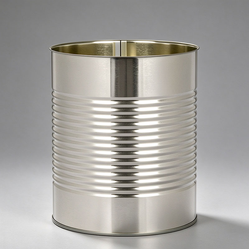 Size #10 Gold Food-Grade Metal Can (6-3/16